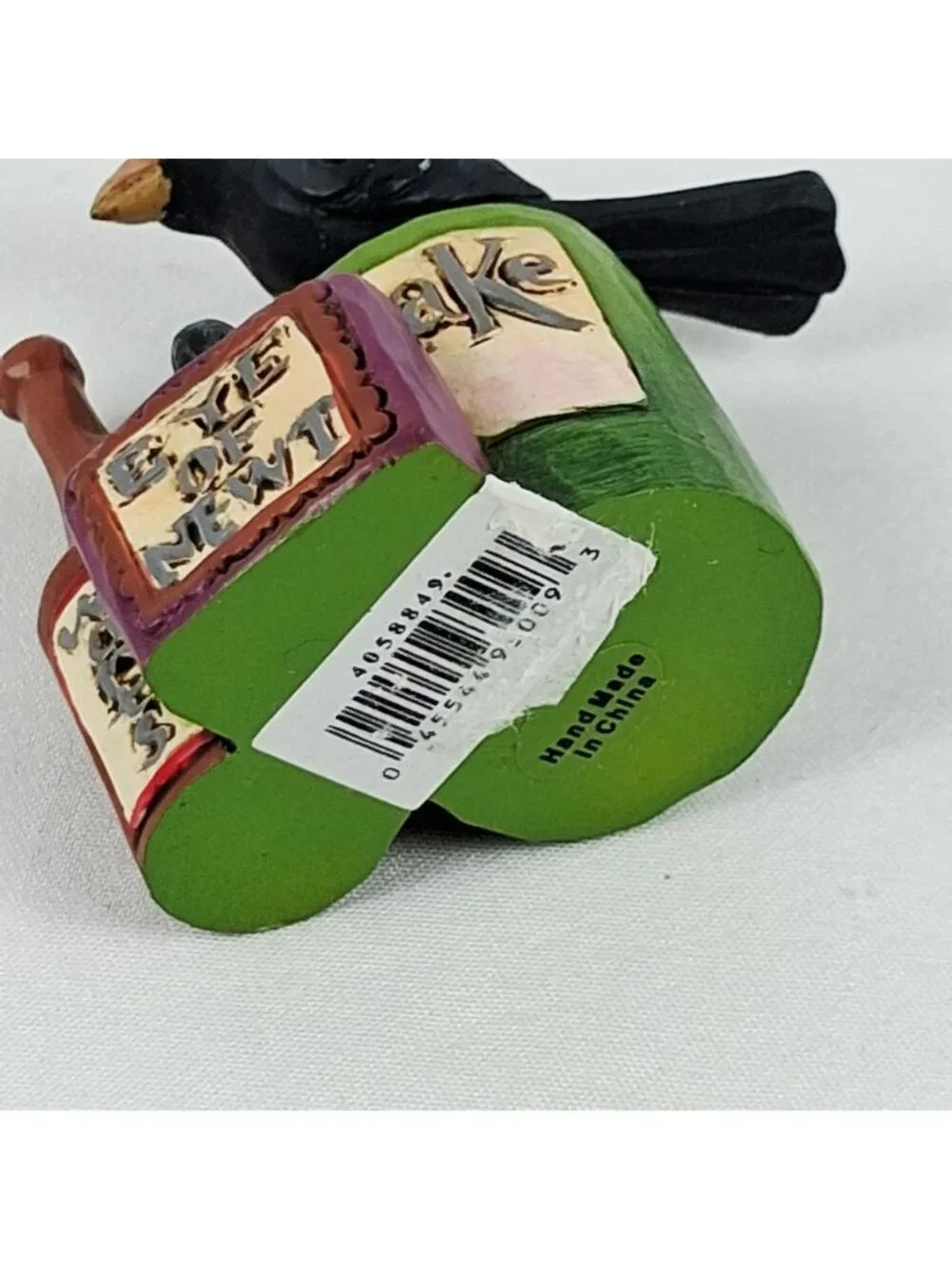 Enesco Jim Shore Heartwood Creek Halloween Potion Bottles Figurine Crow Accent